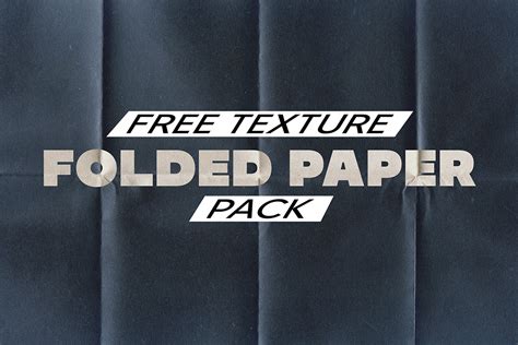 Folded Paper Texture Pack – Free Design Resources