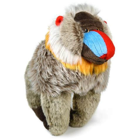 Mambo the Mandrill | 10.5 Inch Stuffed Animal Plush Baboon | By Tiger ...