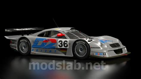 Download Mercedes CLK GTR GT1 for Assetto Corsa