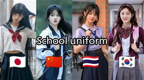 [ SCHOOL UNIFORM ] China, Thailand, South Korea, Japan. | School ...