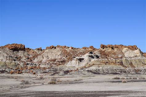 the mountains are covered with rocks and dirt