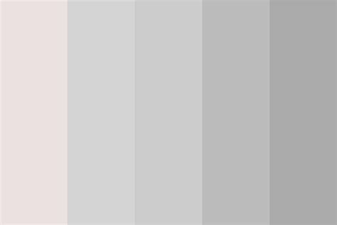 white gray theme Color Palette