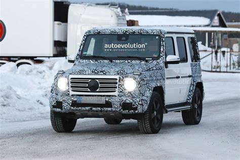 2023 Mercedes-Benz G-Class Spied, It Gets a Mild Facelift and MBUX ...