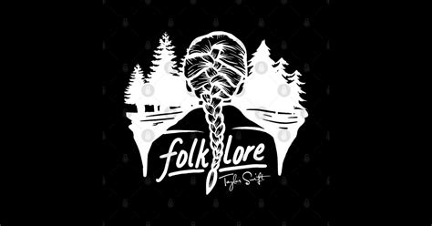 Taylor Swift Folklore Silhouette Aesthetic - Taylor Swift - Pin | TeePublic