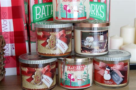 Bath & Body Works Christmas Candles | Christmas candles, Bath and body ...