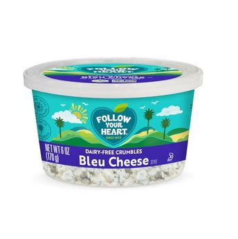 NoPigNeva Bleu Cheese Crumbles by Follow Your Heart | NoPigNeva