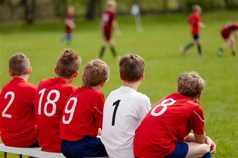 Kids Football Team. Children Football Academy. Substitute Soccer ...