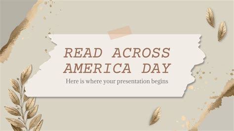 Read Across America Day | Google Slides & PowerPoint