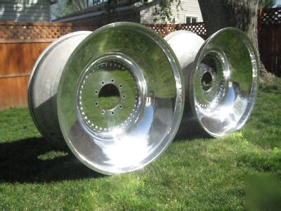 Midwest aluminum wheels 38" tractor pulling rims 9 bolt