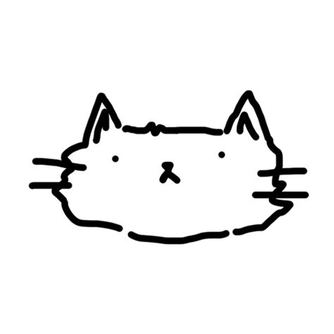 Cat Drawing GIF by hoppip - Find & Share on GIPHY