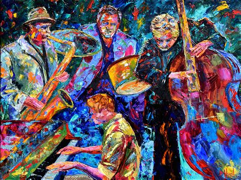 Contemporary Artists of Texas: Abstract Jazz Painting Music Paintings ...