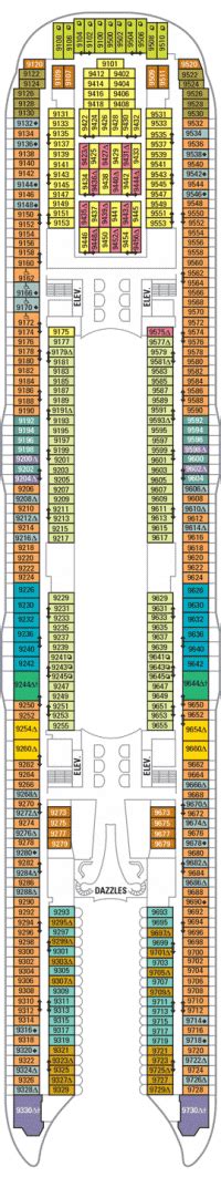 Deck 9 - Oasis of the Seas Deck Plans | Royal Caribbean Blog