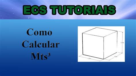 Como Calcular Metros Cubicos - Image to u