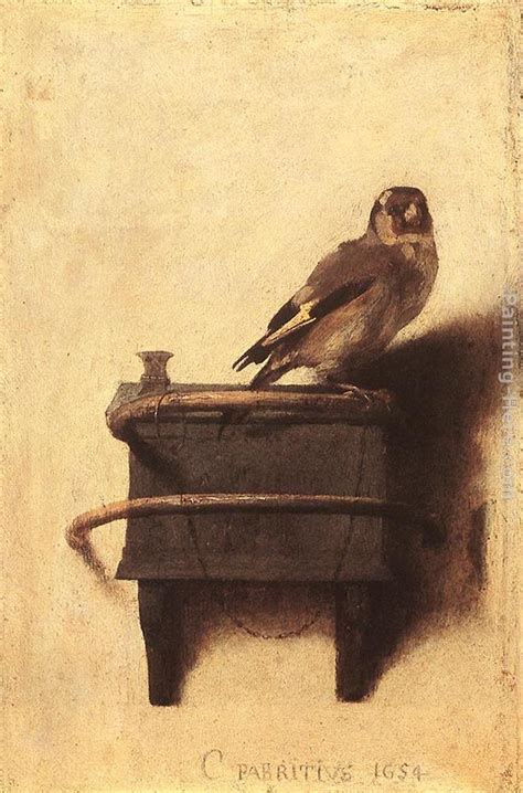 Carel Fabritius The Goldfinch Painting 50% off - ArtExpress.ws