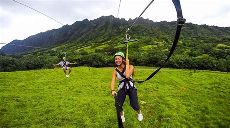 KUALOA RANCH ZIPLINE ON OAHU, HAWAII - Journey Era | Ziplining, Oahu ...