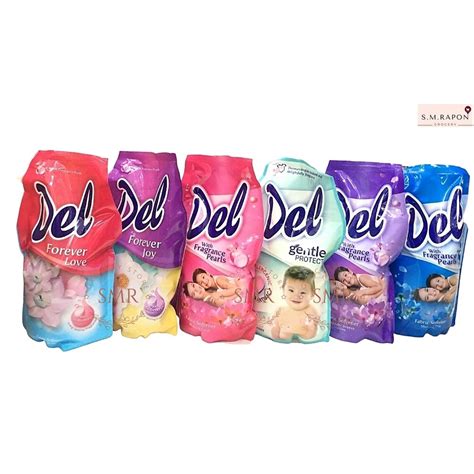 Del Fabric Conditioner Fabcon Fabric Softener 1L Pouch | Shopee Philippines