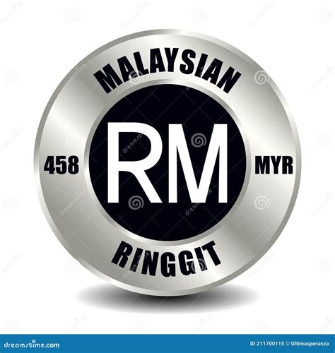 Malaysian ringgit MYR stock vector. Illustration of investment - 211700115