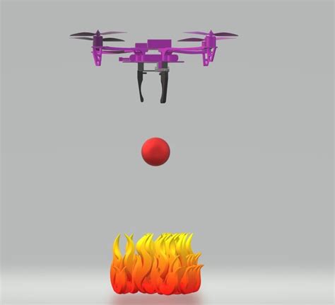 DIY Fire Extinguisher Drone | Fire Fighting Drone | Nevon Projects