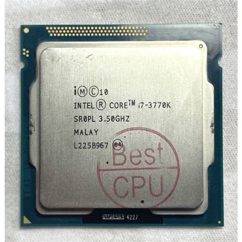 HOT★Intel Core i7 2600k i7 2700k i7 3770k LGA 1155 pin H61 B75 Z77 ...