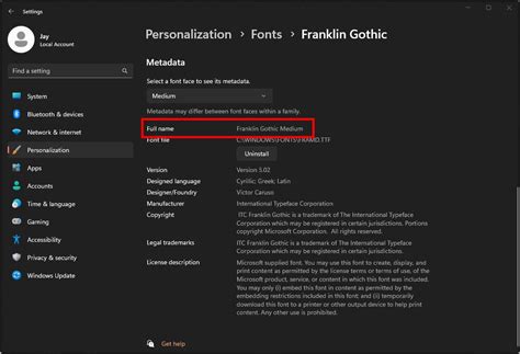 How to quickly and easily change system font in Windows 11