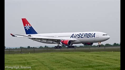 (Full HD} *DELIVERY FLIGHT* Air Serbia Airbus A330-202 First Landing at ...