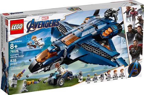 Customer Reviews: LEGO Marvel Avengers Ultimate Quinjet 76126 6251490 ...