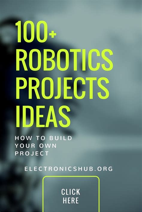 100+ Robotics Projects for Final Year Engineering Students