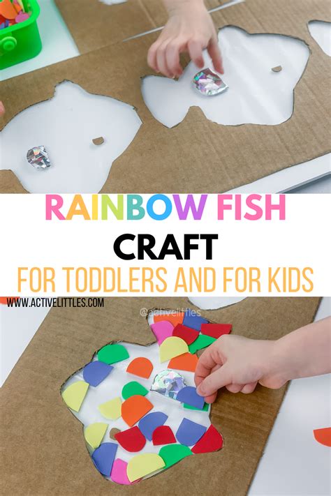 Rainbow Fish Craft for Toddlers and for Kids - Active Littles