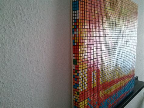 Rubik's Cube Mosaic : 5 Steps (with Pictures) - Instructables