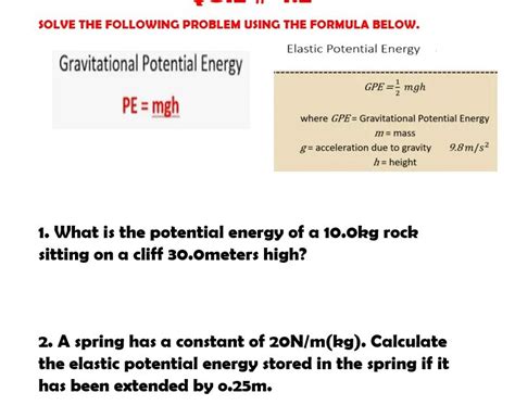 SOLVED: SOLVE THE FOLLOWING PROBLEM USING THE FORMULA BELOW ...