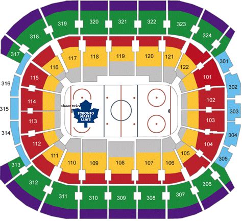 Air Canada Centre Seating Chart For Hockey Games - Chart Walls