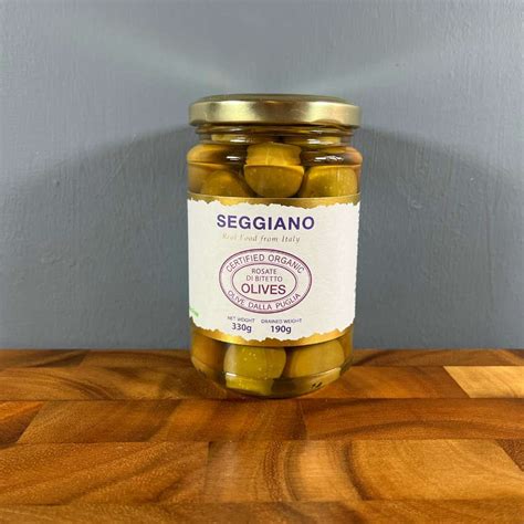 Seggiano Rosate Di Bitetto Olives 190g - The Cheese Shop