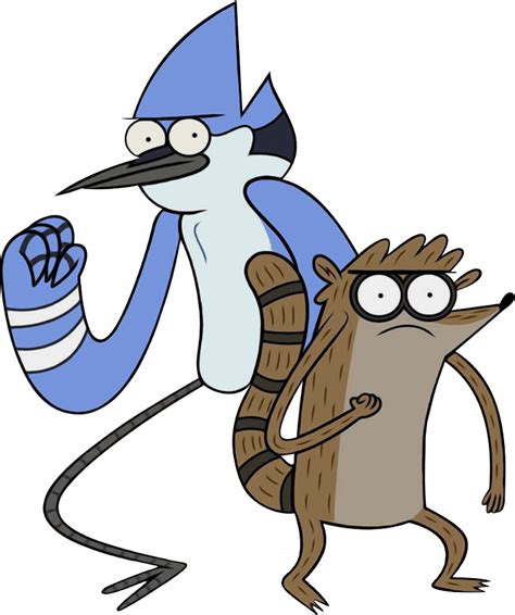 Mordecai and Rigby's Official Artwork by Evilasio2 on DeviantArt