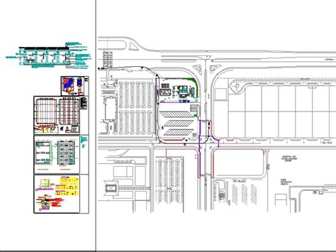 Gas station in AutoCAD | Download CAD free (2.2 MB) | Bibliocad