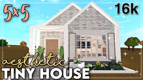 Bloxburg: 5×5 Tiny House | NO GAMEPASS | Small Mini Budget Aesthetic ...