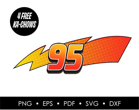 Lightning Mcqueen Clipart SVG - Etsy Australia