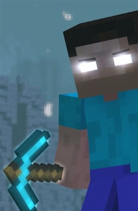 Minecraft Herobrine Face Wallpaper