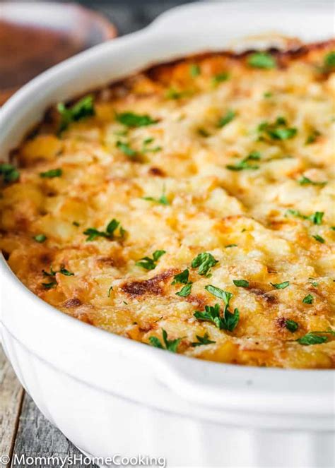 Easy Cheesy Hash Brown Casserole - Mommy's Home Cooking