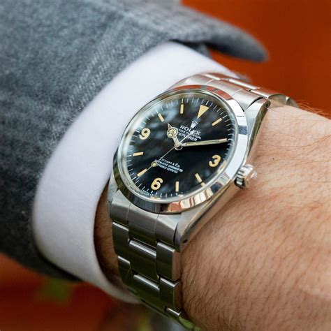 Rolex Explorer 1016 'Tiffany & Co.' - AMSTERDAM VINTAGE WATCHES