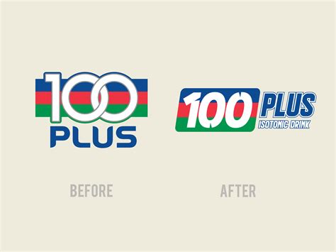 100Plus Logo Redesign by Syed Zaquan on Dribbble