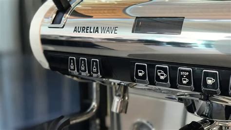 The New Nuova Simonelli Aurelia Wave - YouTube