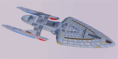 Star Trek Voyager: Intrepid Class Prototype 3 by calamitySi | Star trek ...