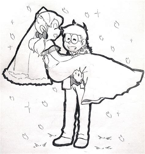 Nobita and Shizuka : Happy wedding !! by doraemonbasil on DeviantArt