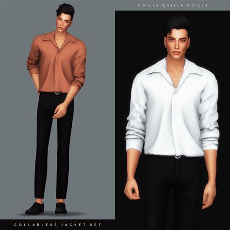 Sims 4 Men Clothing, Sims 4 Male Clothes, Male Clothing, Men Clothes ...