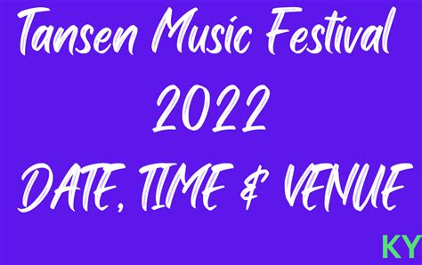 Tansen Music Festival 2022: Date, Timings & Venue Address