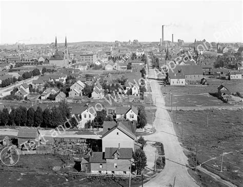 1880-1930 Aerial View of Calumet Michigan Old Photo Reprint - Etsy in ...