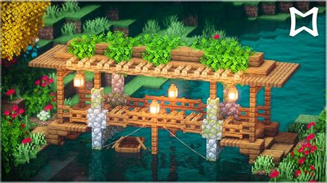 Minecraft Tutorial How To Build A Small Wooden Bridge (EASY) | Idee ...