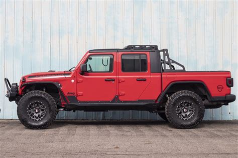 Jeep Gladiator Roof Rack Black Powdercoat Without Lightbar Cutout Short ...