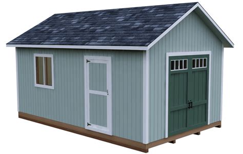 DIY 12X20 Gable Storage Shed Plan - 3DSHEDPLANS™