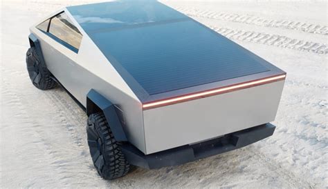 Tesla Electric Cybertruck For Truck Campers